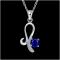 N045 Women Silver Necklace韩版简约坠镀银项链送女生礼物首饰送女朋友七夕情人节礼物