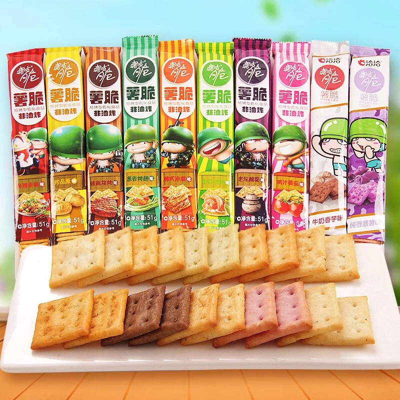洽洽喀吱脆薯片韩式泡菜35g
