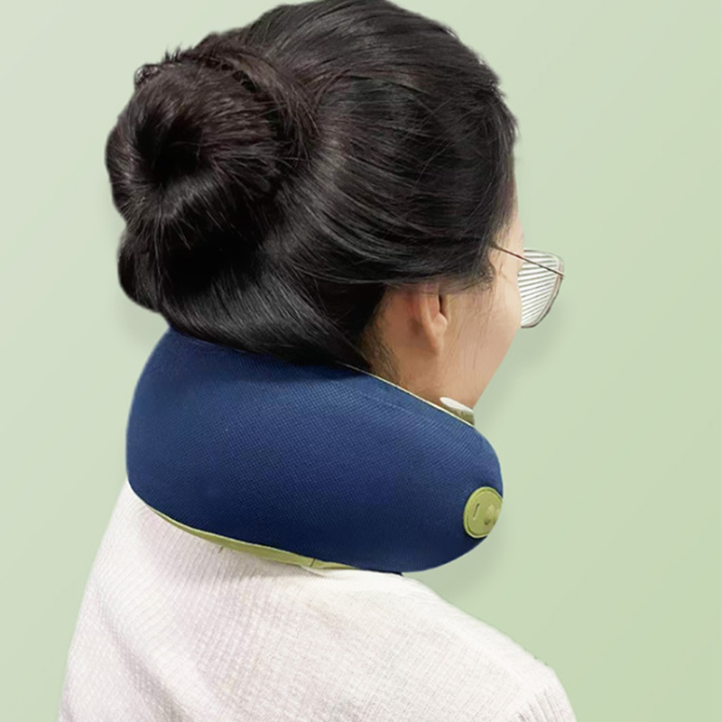 沃品(WOPOW) NM05颈部摩U型枕按摩器颈部按摩枕 黑色高清大图