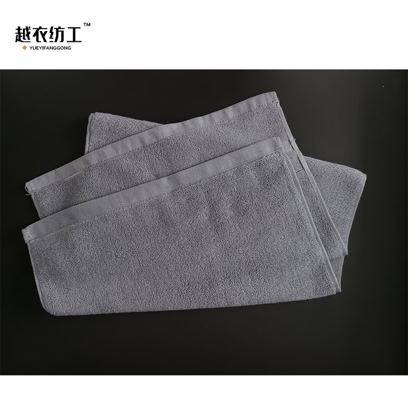 越衣纺工 素色全棉毛巾 34*74(±2)条高清大图