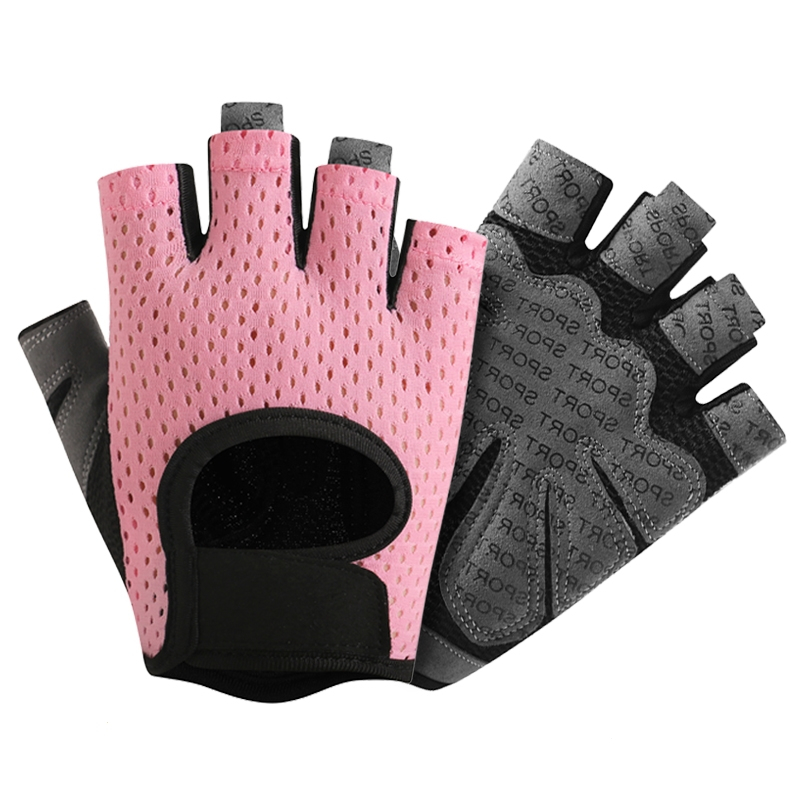 健身手套防起茧训练护腕女半指半指单杠引体向上护具运动手套