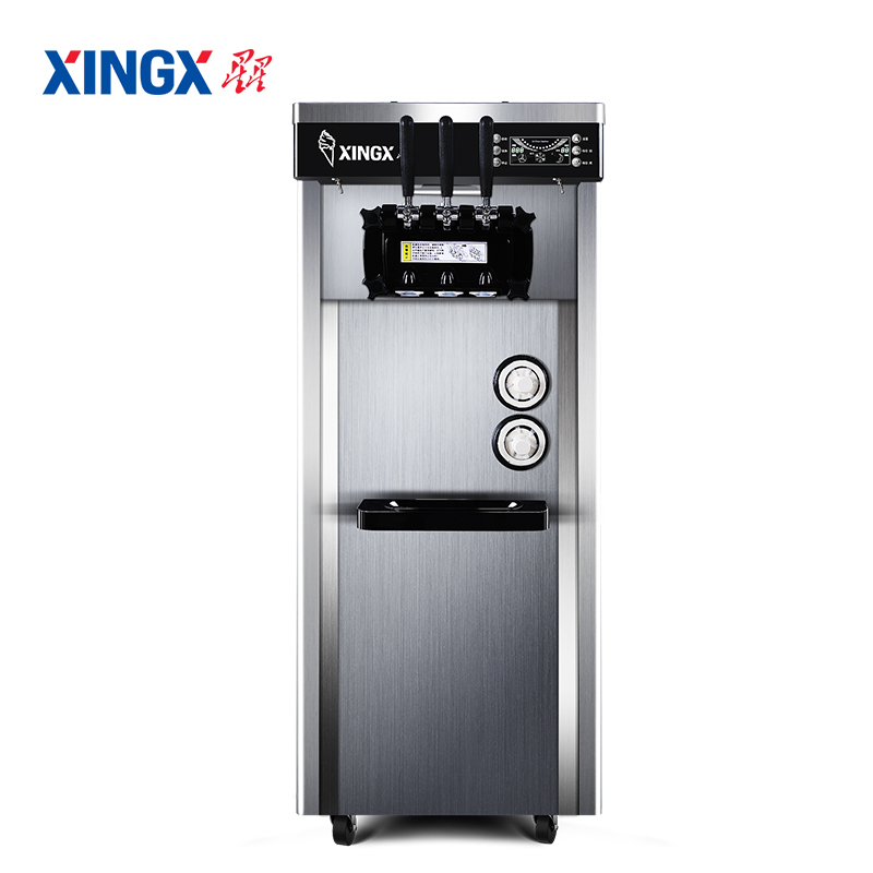星星(XINGX) 冰淇淋机商用冰激凌机雪糕机 商用冰淇淋机 奶茶店设备饮品店设备立式 XRB3030BL