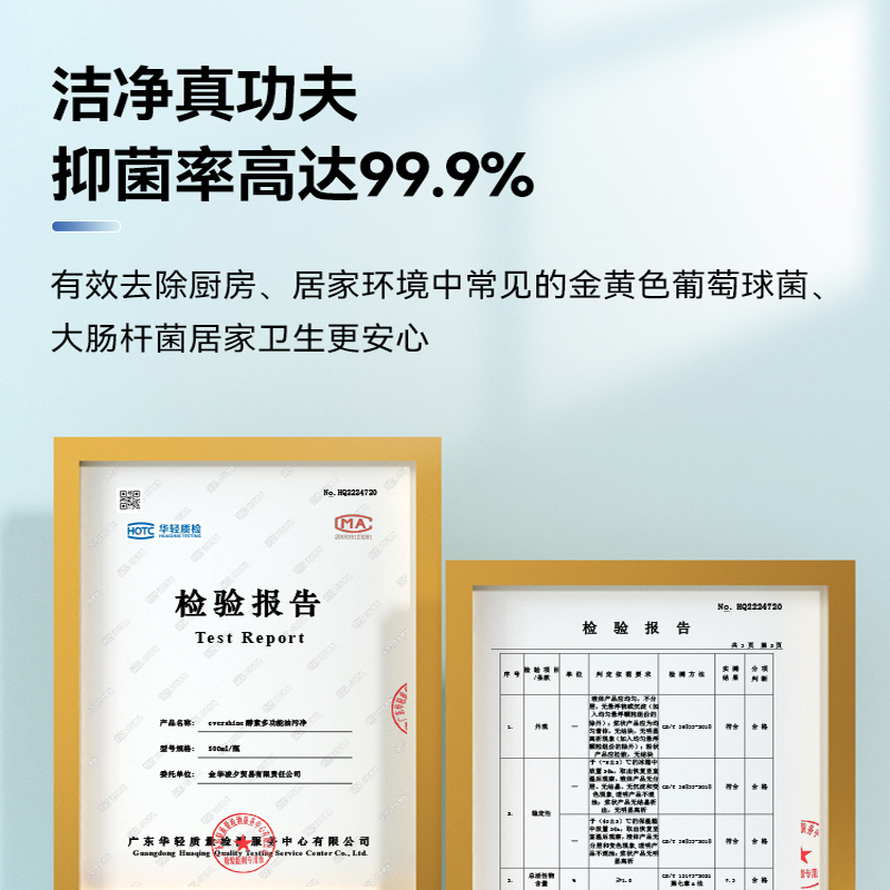 EVERSHINE晴天大白油污净500ml*3瓶+喷头*1个