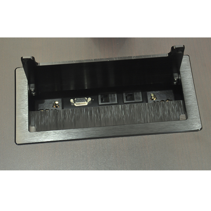 鸿业盛大 FSH60-0361B 2400L*1200W*750H长桌会议桌贴实木皮会议台会议室办公桌接待洽谈桌开会桌