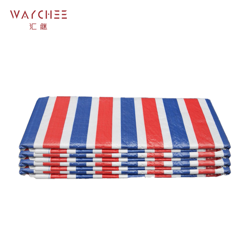 汇继 彩条布 100g6*50m /卷高清大图