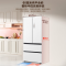 美的安睡系列M60 520L小机皇法式多门零嵌双系统2.0除菌净味大容量冰箱BCD-520WUFPZM(E)海贝白