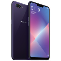 [二手8成新]OPPO A5 凝夜紫 3GB+64GB 全网通 安卓手机 6.2英寸屏 双卡双待 移动电信通联通手机