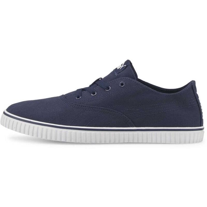 彪马(Puma)男士运动鞋轻便舒适百搭配休闲训练鞋室内健身鞋 dark_blue_(dark_blue_/_white) 45