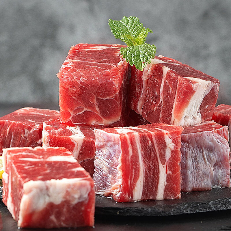 恒都和牛礼盒肉质细腻清晰纹理颜色红润丰富口感悦牛款2500g高清大图