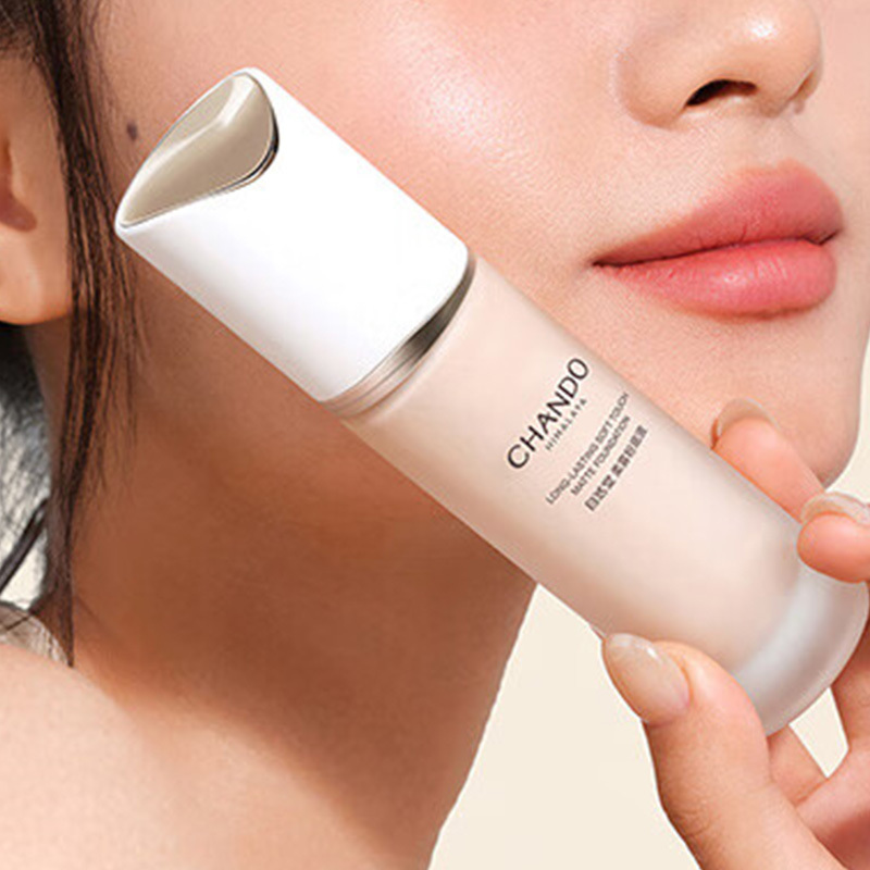 自然堂粉底液30ml持久滋润持妆柔雾持妆#B03自然白高清大图