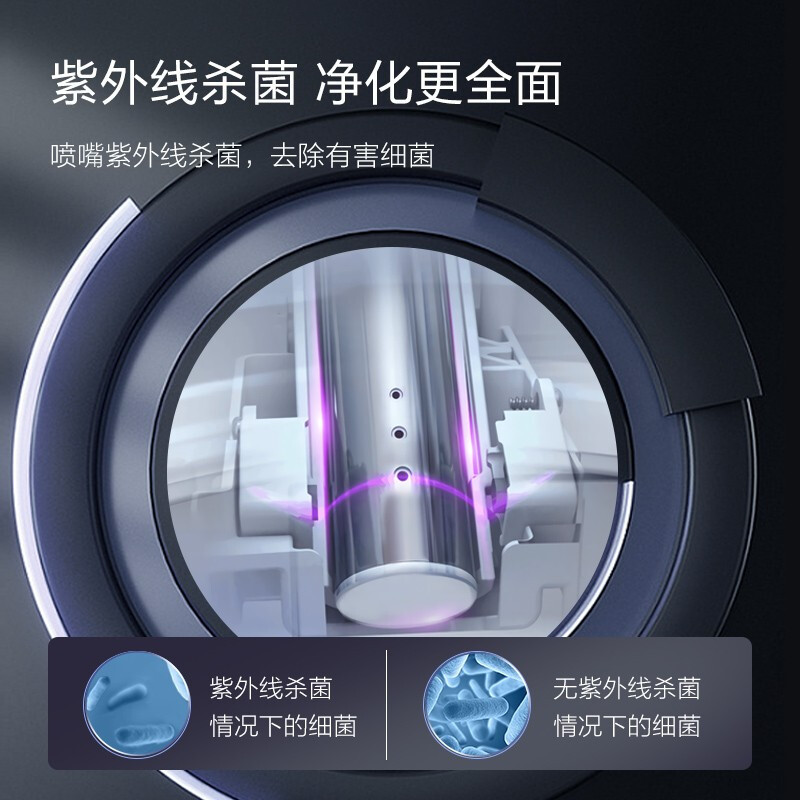 海尔(Haier)卫玺智能马桶盖V7-5320U1 即热式电解水紫外线双重杀菌暖风烘干自动除臭马桶盖