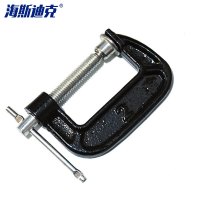 海斯迪克 gnjz-3500 重型木工夹 G型固定夹 多功能手动快速夹具 F夹 木工工具夹子 2寸(3个)