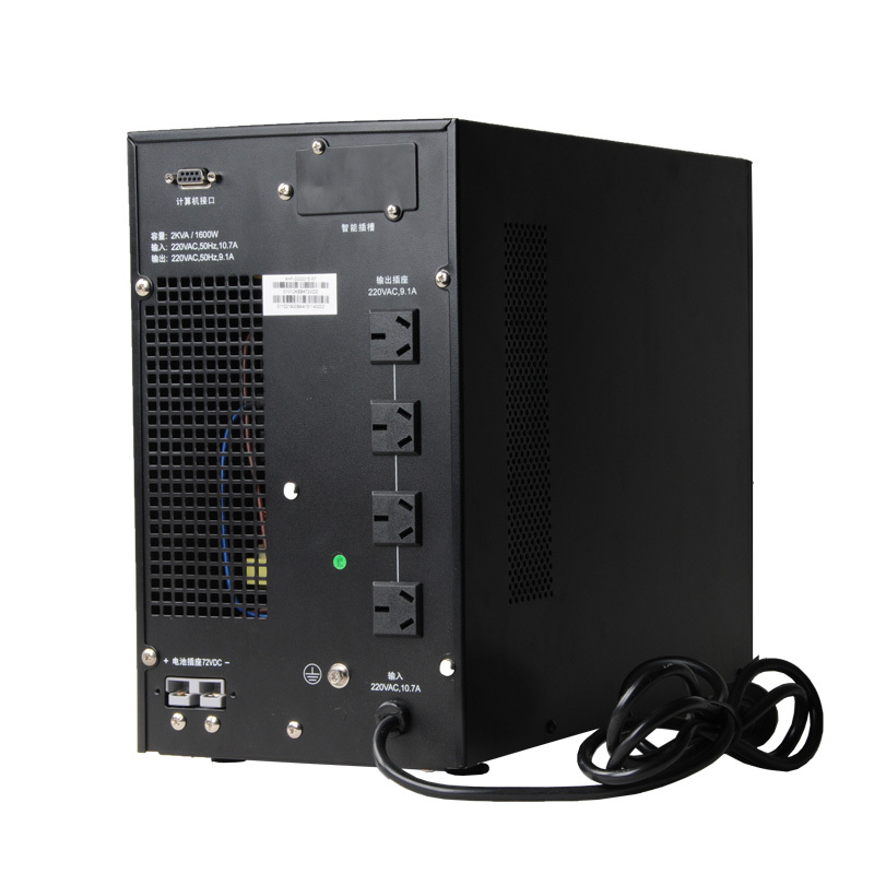 金武士 UPS电源 ST3KS UPS电源3KVA 2400W服务器电源在线式UPS不间断电源 96V直流