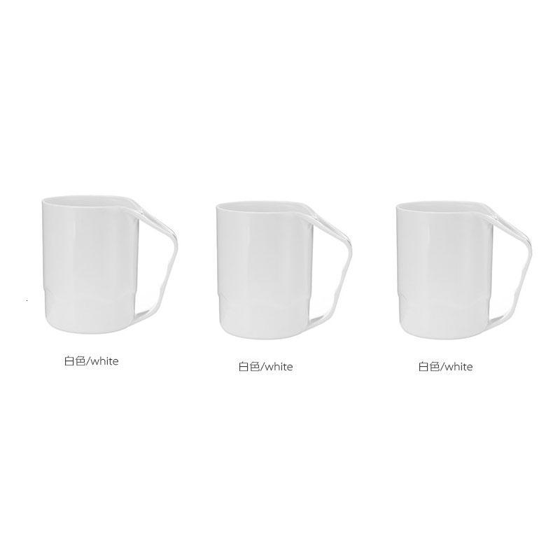 创意简约情侣塑料洗漱口杯刷牙杯子儿童家用牙刷牙杯牙缸套装水杯 三维工匠 白色3个装洗漱杯