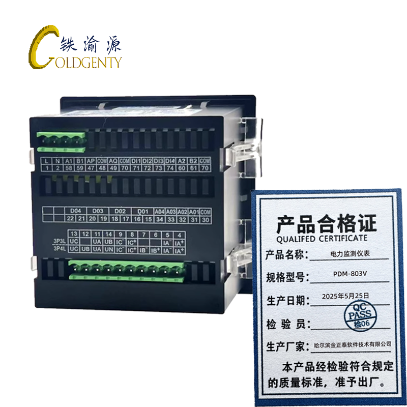 铁渝源 电力监测仪表 PDM-803V/台高清大图