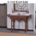 供桌佛台家用实木经济型玄关案桌香案财神爷供奉桌子神台条案佛龛_3_390 铜钱款式