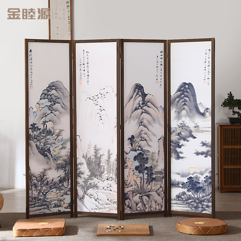 金睦源JINMUYON 屏风 4扇组高清大图