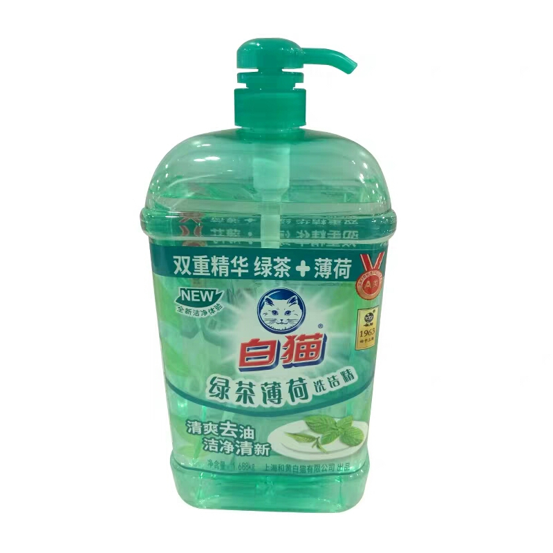 1.688kg绿茶薄荷洗洁精双重精华清爽去油洁净清新