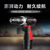 安捷顺(ANJIESHUN)式手电钻电动螺丝刀工具电起子微型多功能家用双速电钻 25V双速1电池(纸盒装)+配件