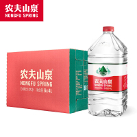 农夫山泉饮用天然水4L*6桶*3箱整箱装泡茶会议商务办公室会议家庭饮用水弱碱性天然饮用水