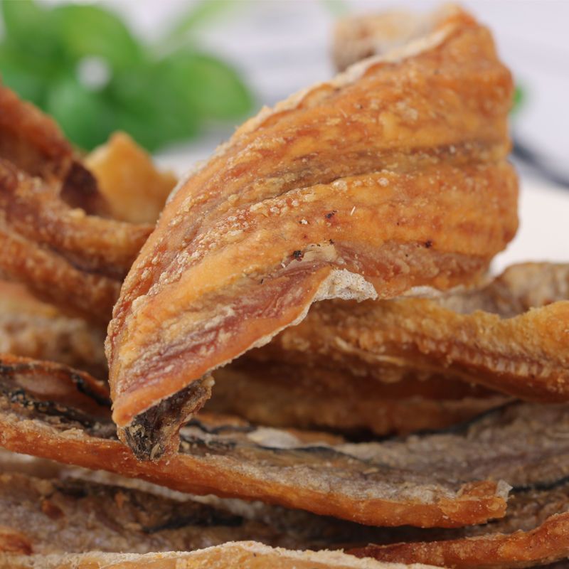 现烤鳗鱼干鳗鱼片 好吃不长胖发胖健康零食即食海鲜 原味500g