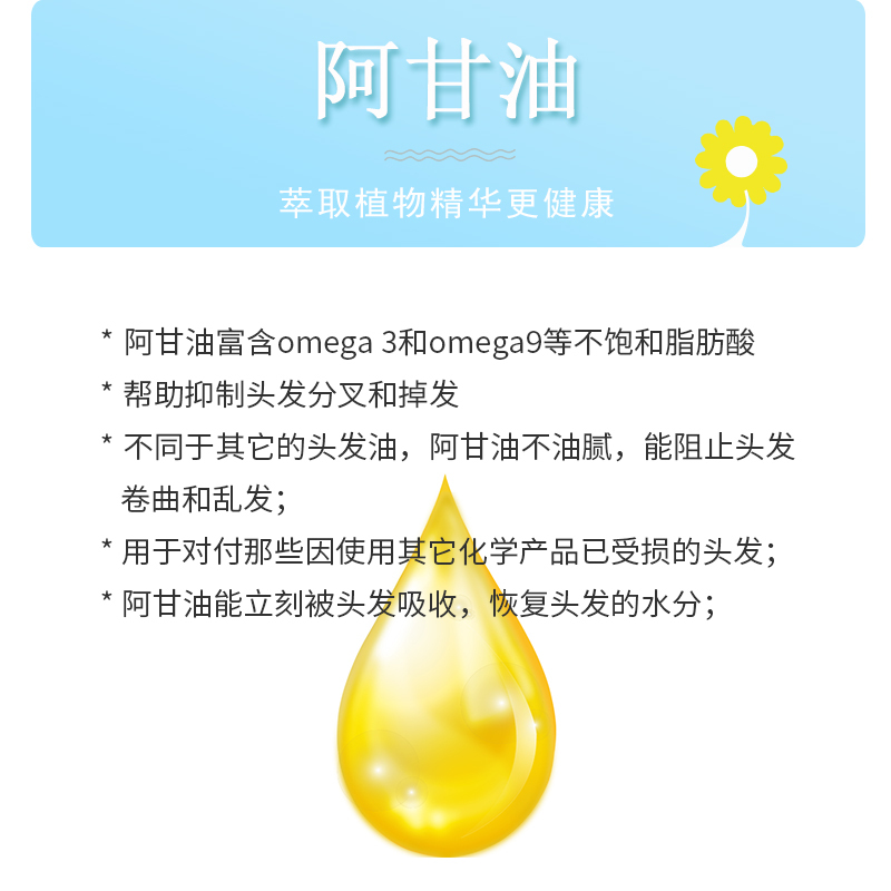 [苏宁宜品]太阳花滋润柔顺精油洗发乳500ml