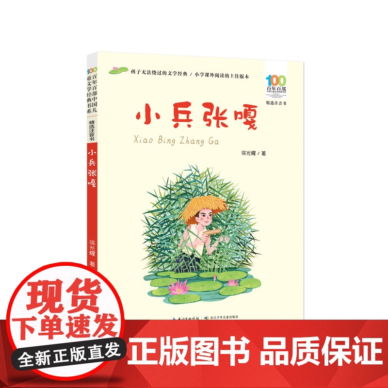 彩图注音百年百部红色经典小兵张嘎小学生爱国主义教育书籍一二三年级课外书读少年励志红色故事书籍革命传统教育高清大图