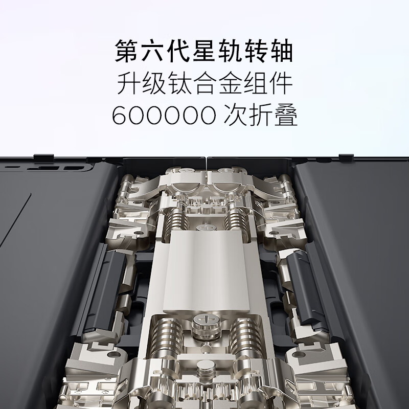 摩托罗拉 联想moto razr 60 第六代折叠屏 60万次折叠认证 康宁防护 湿手触控 12+256 午夜苍蓝高清大图