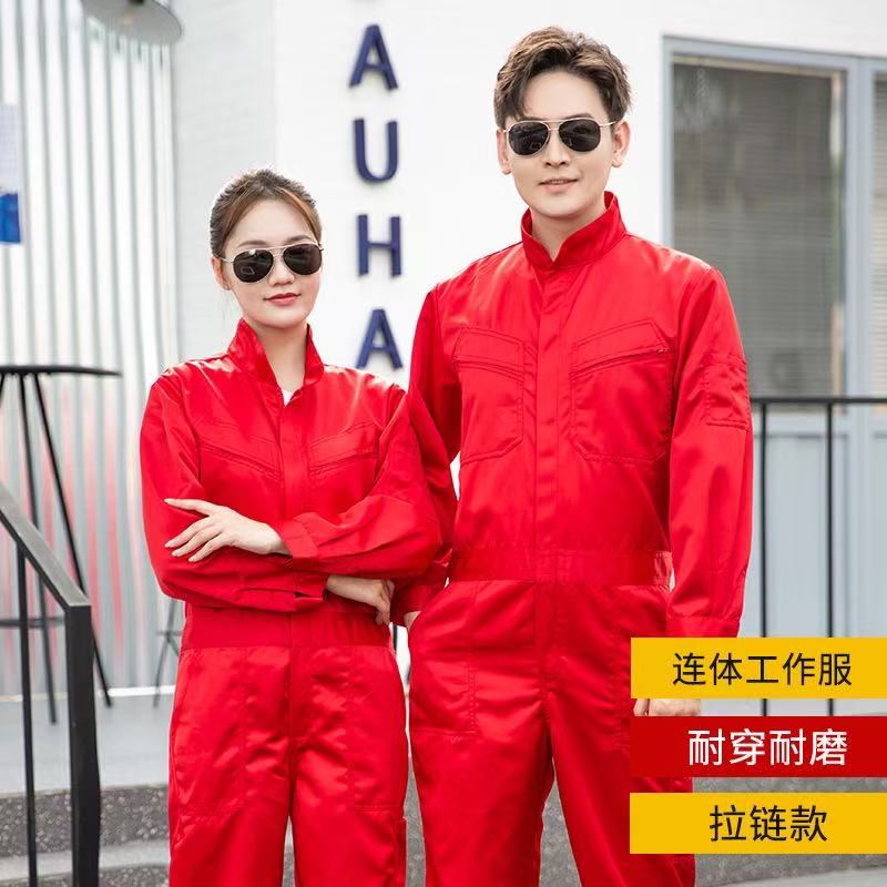 惠铁 耐脏定制防尘一体工装 连体 套高清大图