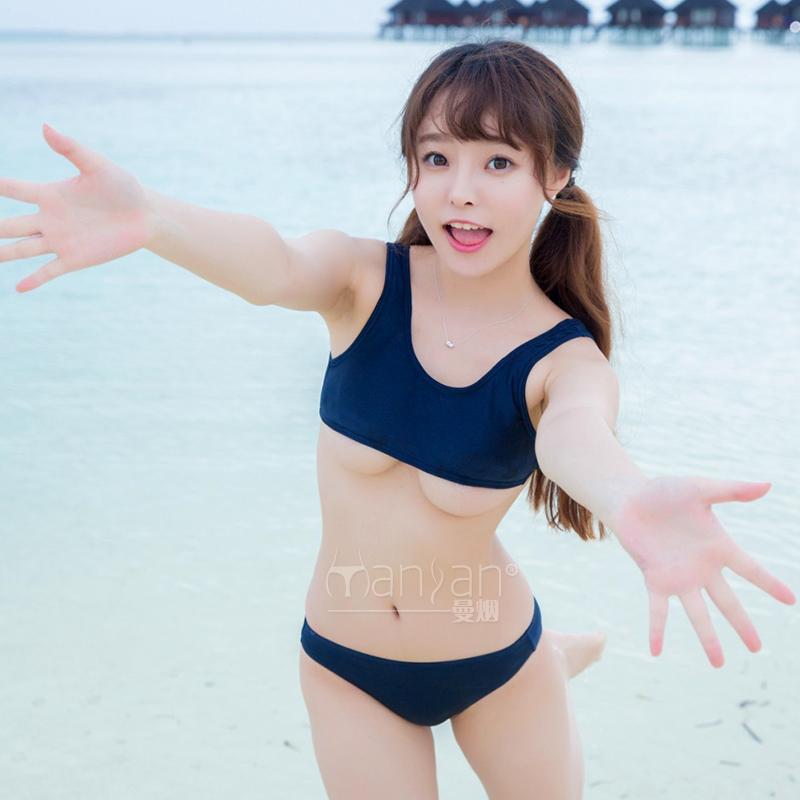 性感小胸泳装透视极度夜火比基尼激情套装sm文胸内裤情趣内衣9456