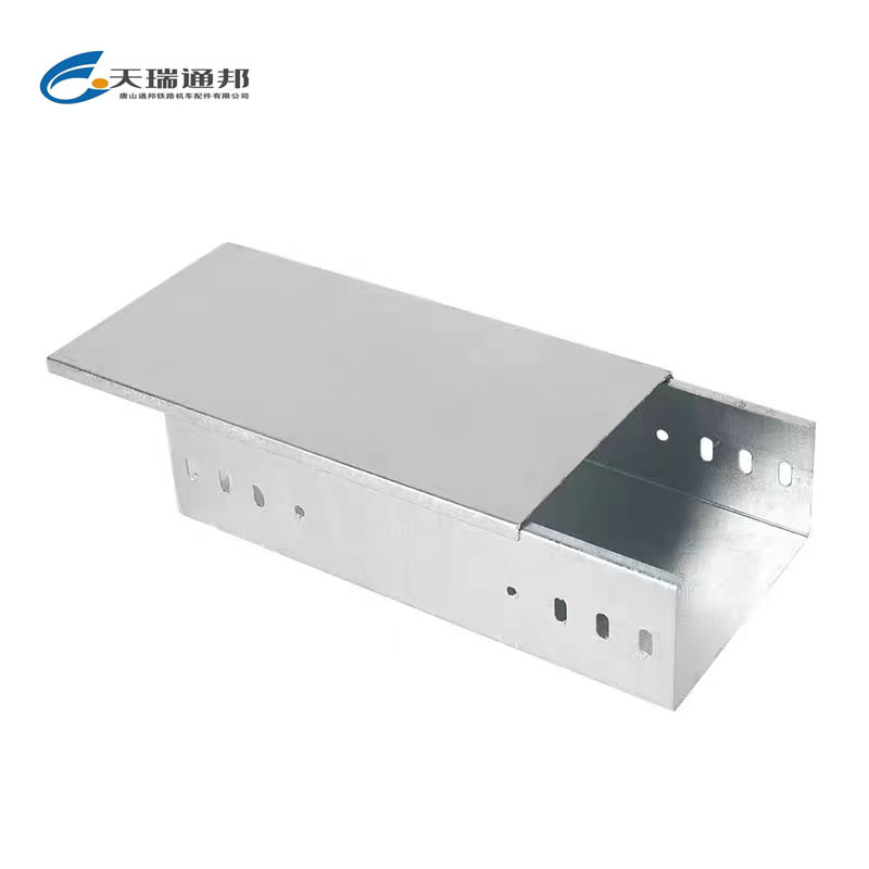 天瑞通邦 钢制镀锌金属槽式桥架线槽管 40*40*1.0mm 米高清大图