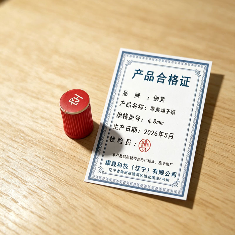 伽隽 零层端子帽 φ8mm 个高清大图