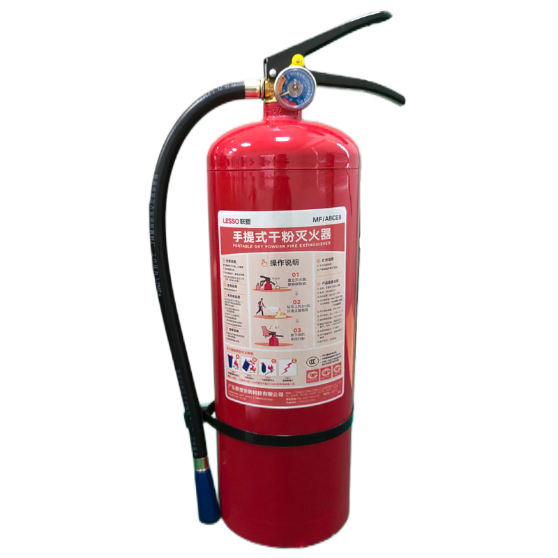 虎鲸 联塑手提干粉灭火器 5KG(MF/ABCE5)高清大图