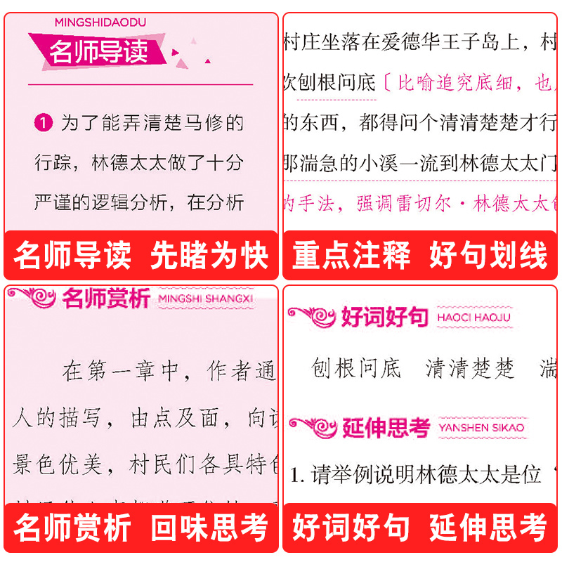 绿山墙的安妮正版全套四五六年级小学生青少年版课外书必读经典书目班主任推荐3-4-5-6年级课外阅读书籍儿童文学绿墙上的安