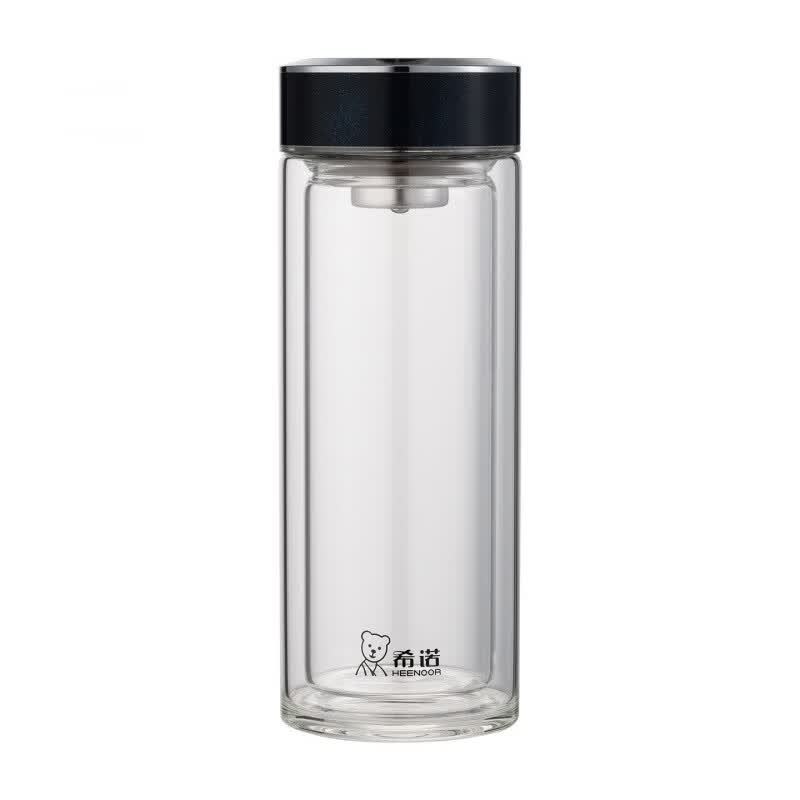 希诺双层水杯玻璃杯