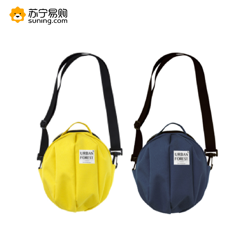 BEETLE ·甲虫迷你单肩斜挎包 (海军蓝 & 黄色)便携式小挎包