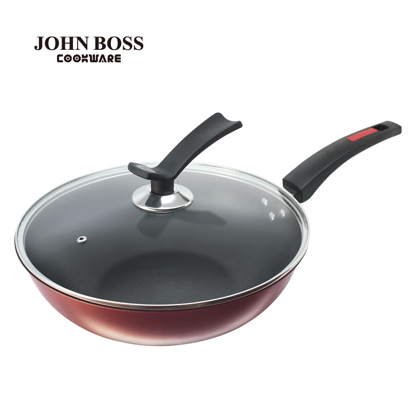 JOHN BOSS 炫彩健康煎炒锅 HG-TP32