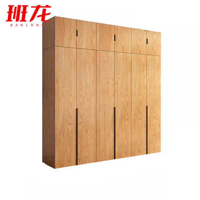 班龙衣柜六门+顶柜台高清大图