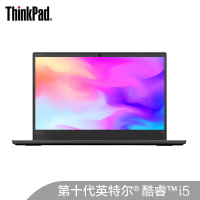 联想ThinkPad E14(3CCD)第十代英特尔酷睿i5 14英寸轻薄笔记本电脑 i5-10210U 8G 128G+1TB 2G独显 FHD