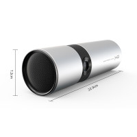 坚果（JmGO）投影仪 P2 家用投影机办公便携WIFI 太空银 官方标配