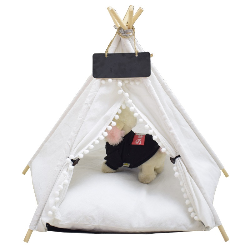 猫窝四季通用封闭式狗窝夏季宠物可拆洗宠物蚊帐泰迪金毛猫屋高清大图