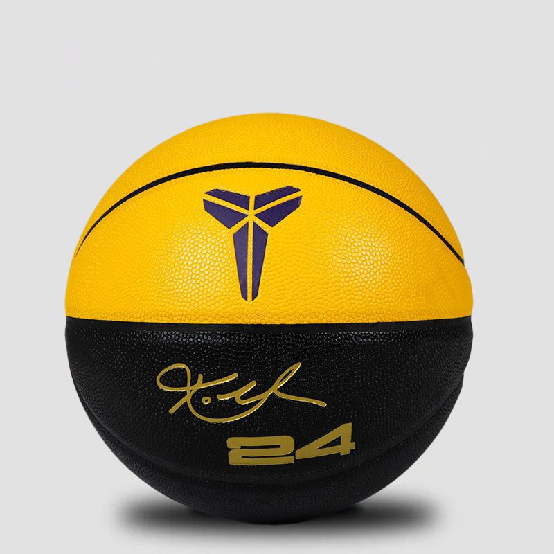 古鲸篮球科比纪念款57号成人篮球室内外比赛篮球吸湿软皮防滑耐磨送