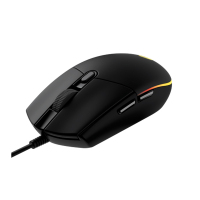 罗技(Logitech) G102第二代游戏鼠标有线电竞游戏鼠标吃鸡宏RGB机械lol/c黑色+鼠标垫-CS