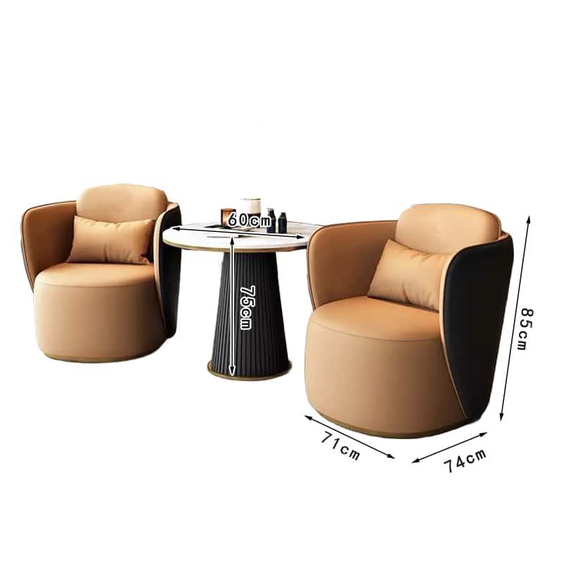 亿洛莱 沙发一桌两椅 71*74*85cm 套高清大图