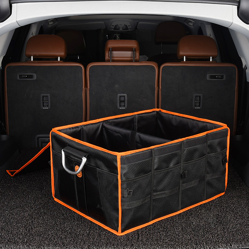 爱車屋(icaroom)60L折叠收纳箱 车载储物箱车用汽车后备箱收纳箱尾箱整理箱折叠杂物I-S60L-CH高清大图