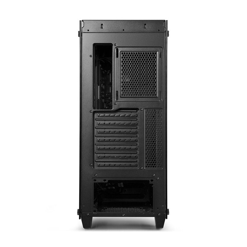美商海盗船 570X RGB中塔透明支持水冷ATX全透钢化电竞台式机电脑主机箱外壳游戏机箱苏宁自营
