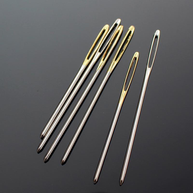 大眼针diy编织工具手工丝带针钝头针毛衣毛线针大孔毛衣缝合针粗7cm金