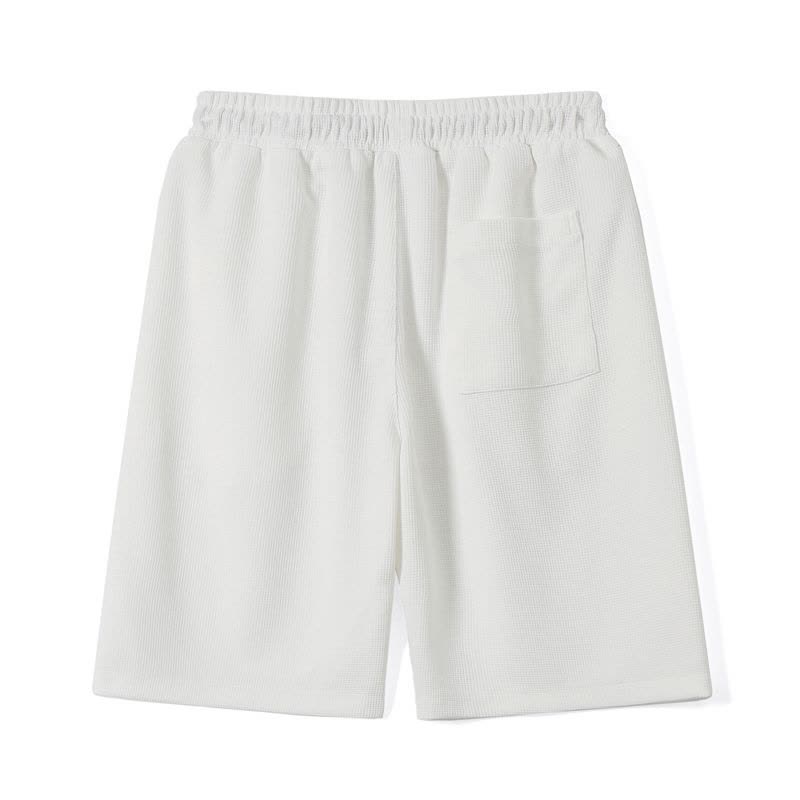 真维斯夏季新款宽松透气运动短裤男港风休闲五分裤男美式薄款潮流图片