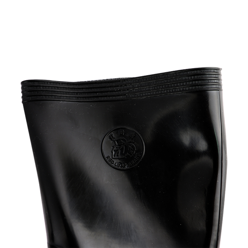 双安 PM95耐油食品靴 耐酸碱 模压靴 36码 黑色高清大图