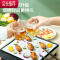 加厚烧烤纸吸油纸烤肉纸方形烤箱烤面包蛋糕烤盘垫纸JING PING 正方形15x15cm*500张烘焙纸